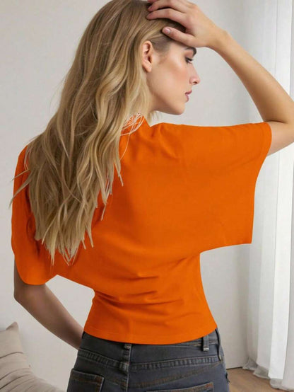 Ceyla – Dames losvallend T-shirt in trendy oversized stijl