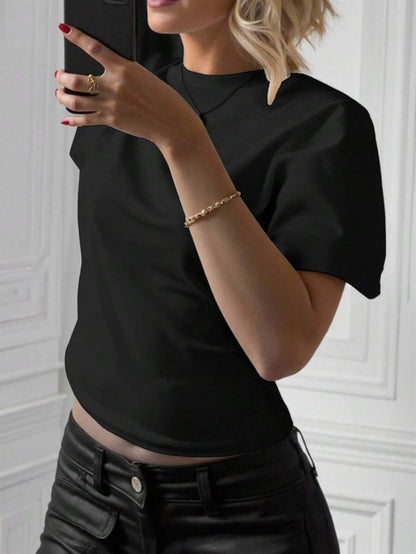 Ceyla – Dames losvallend T-shirt in trendy oversized stijl