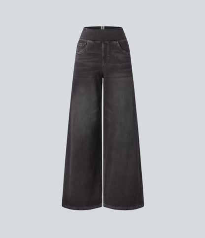 Dames High-Waist Stretch Broek | Comfortabele pasvorm met corrigerende tailleband