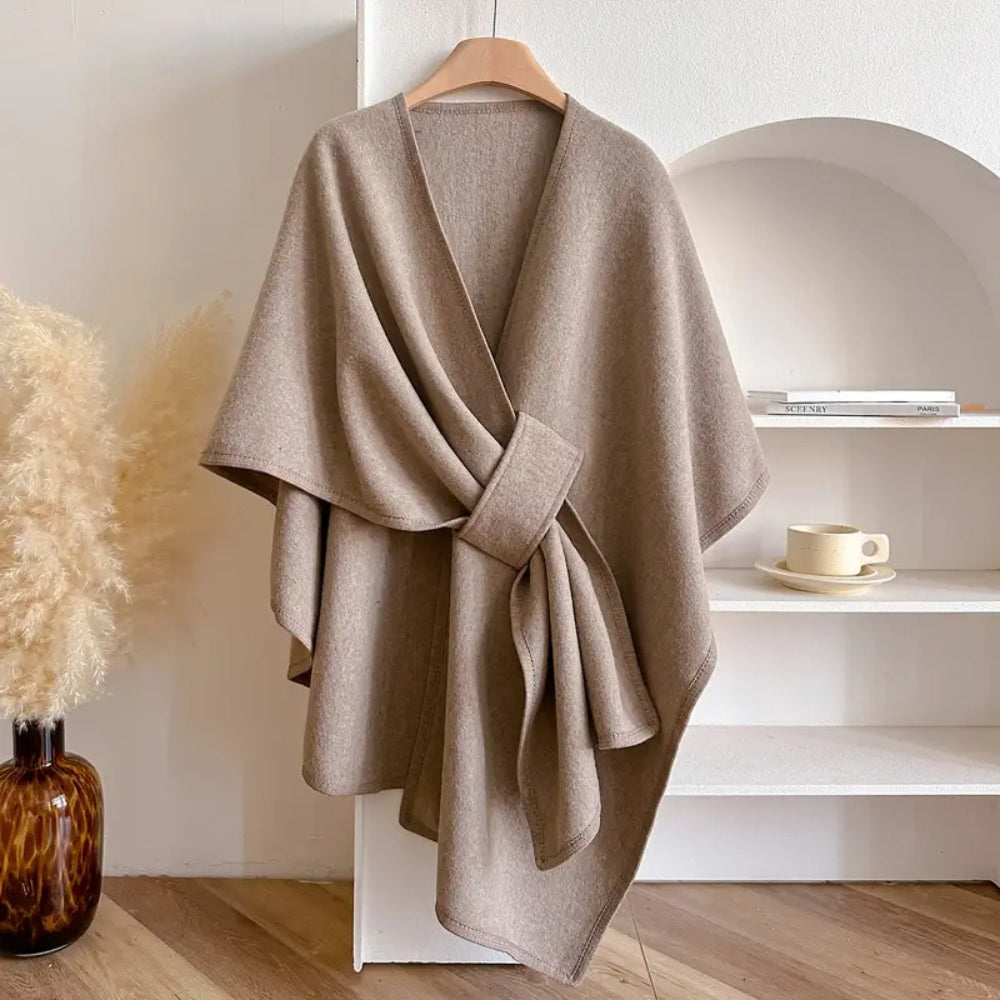 Dames Omslagmantel | Zachte elegantie en comfort in één beweging