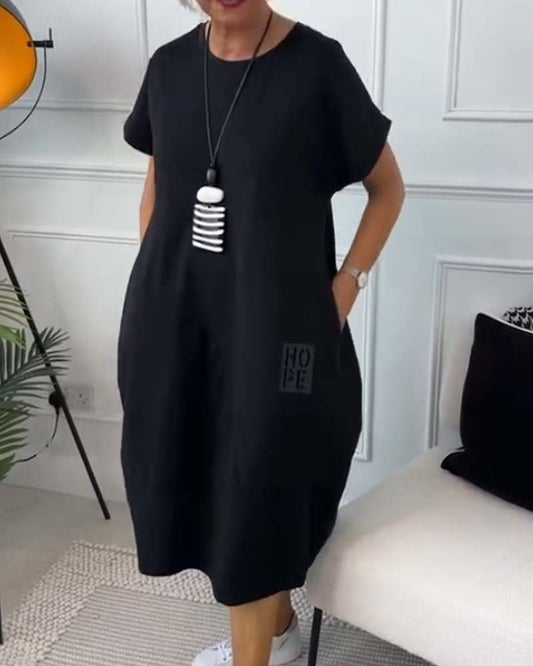 Dames Casual Jurk | Comfortabel en stijlvol met speelse details