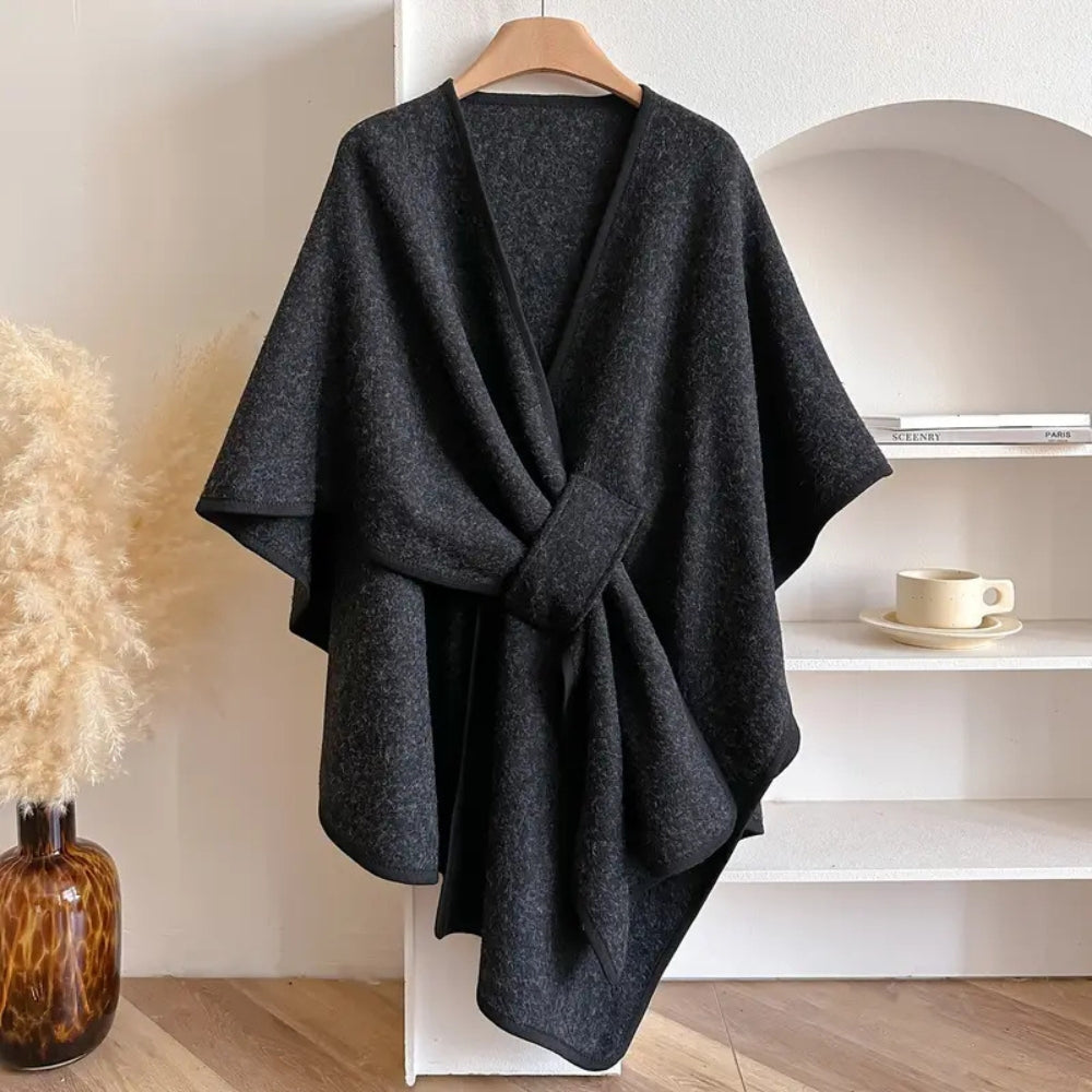 Dames Omslagmantel | Zachte elegantie en comfort in één beweging