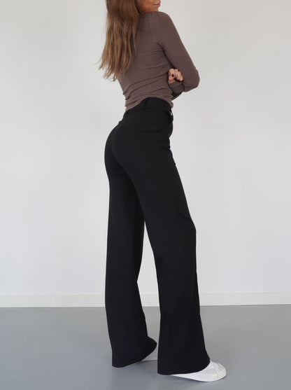 Marvella – Dames bootcut broek met tijdloze elegantie