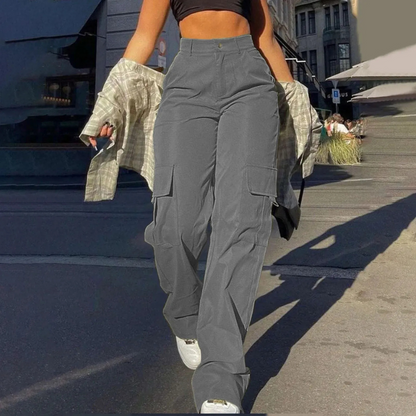 Dames Cargobroek High-Waist | Trendy, comfortabel met urban uitstraling