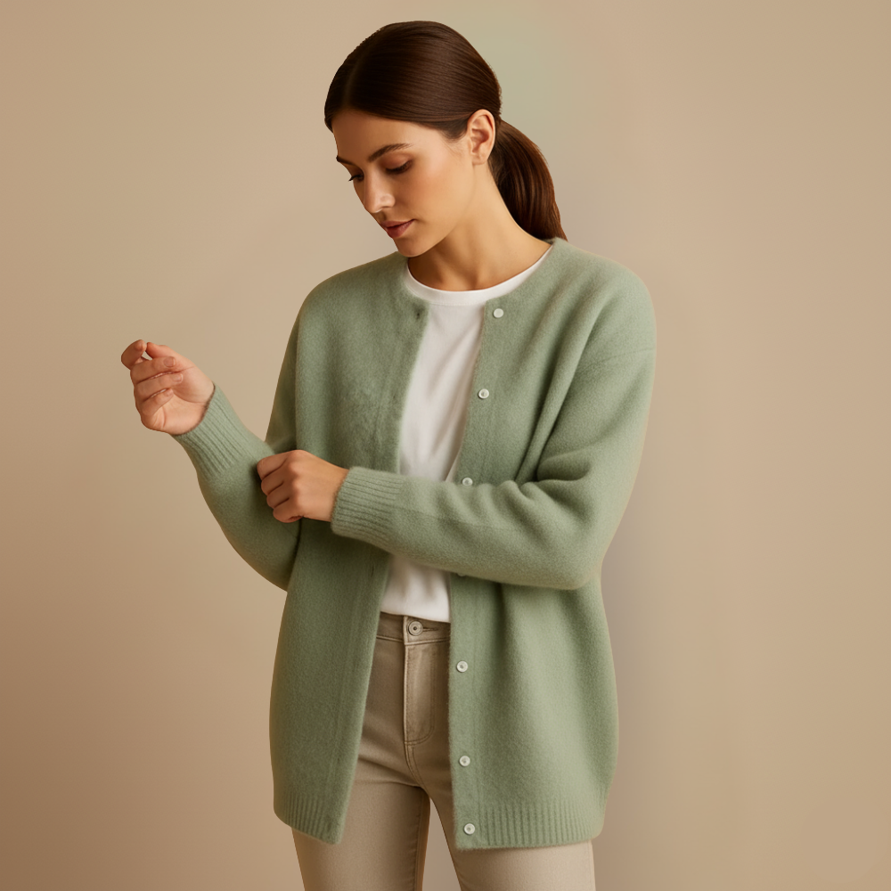 Dames Cardigan | Luchtige elegantie met zacht comfort