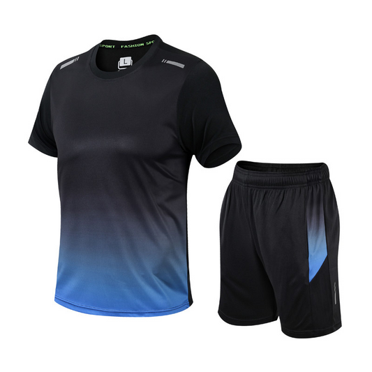Rico – Heren sportset met kleurverloop en prestatiecomfort