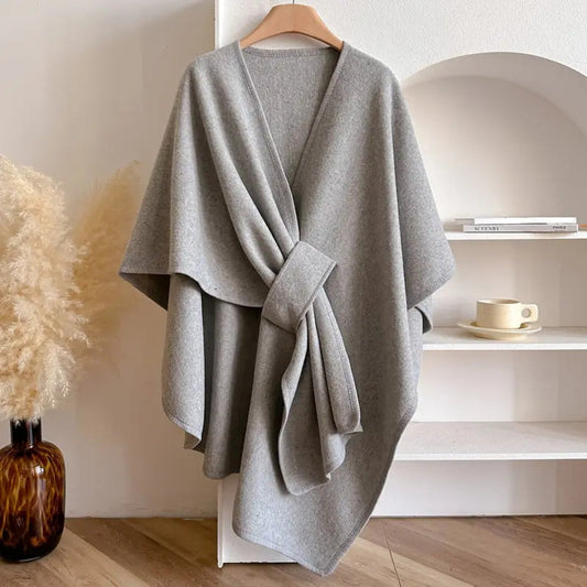 Dames Omslagmantel | Zachte elegantie en comfort in één beweging