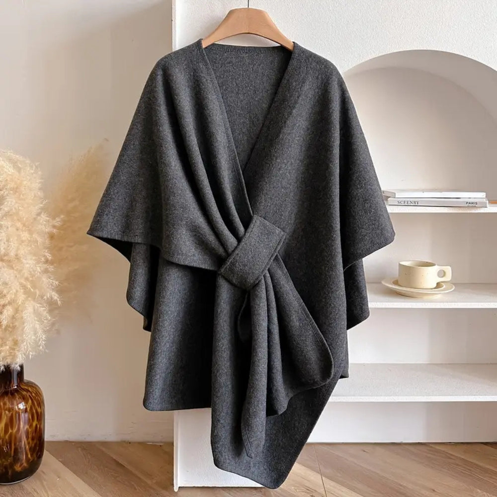 Dames Omslagmantel | Zachte elegantie en comfort in één beweging