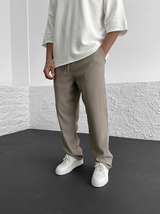 Heren Corduroy Broek | Relaxed fit met tijdloze ribstructuur