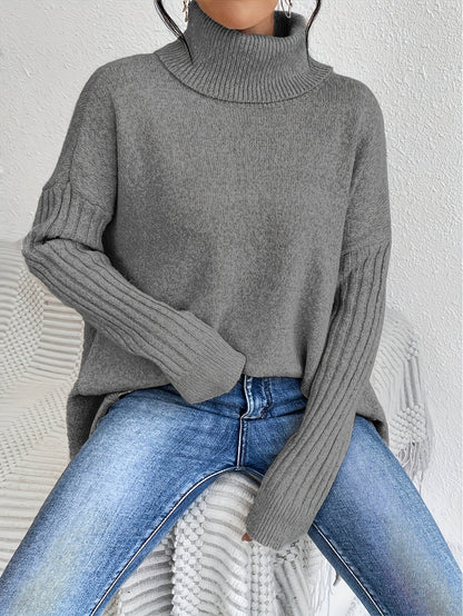 Dames Coltrui | Oversized pasvorm met turtleneck