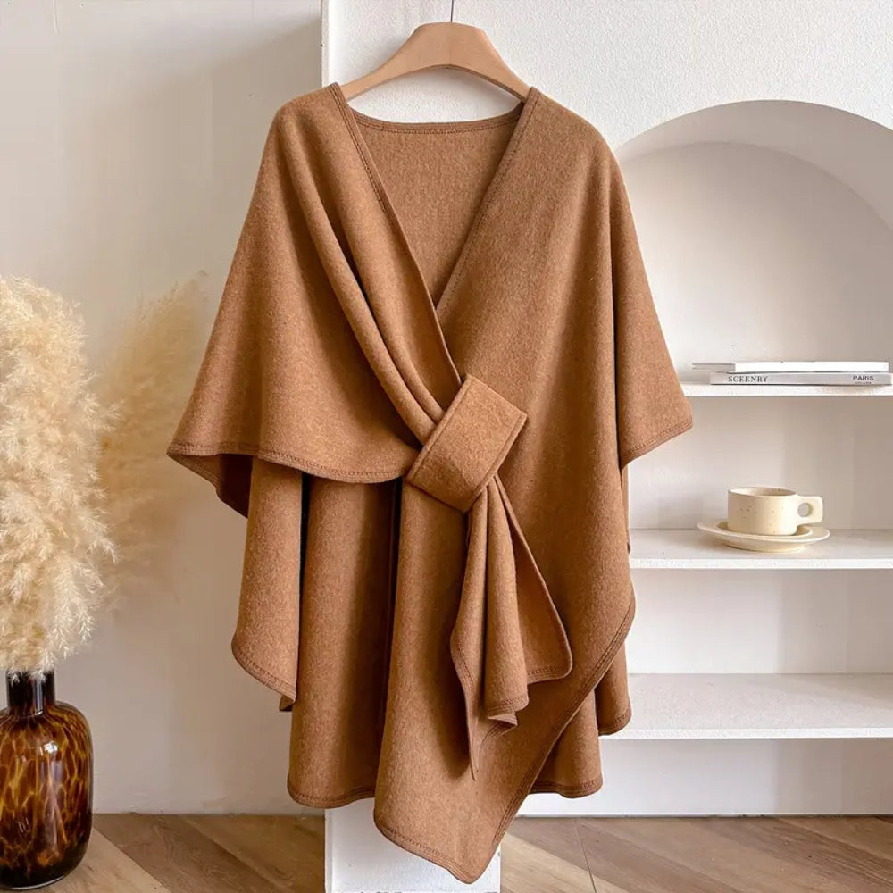 Dames Omslagmantel | Zachte elegantie en comfort in één beweging