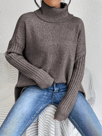 Dames Coltrui | Oversized pasvorm met turtleneck