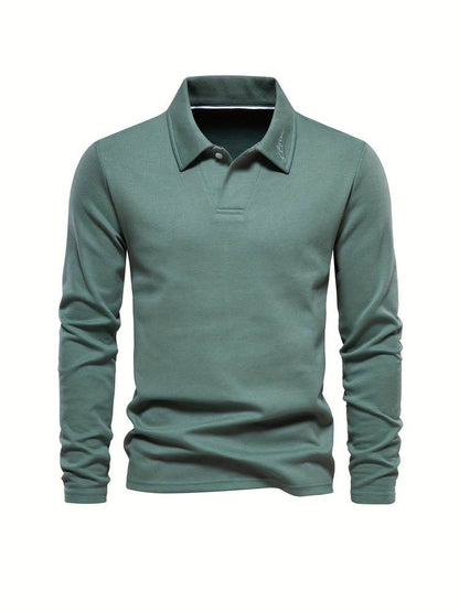 Heren Lange Mouwen Polo | Klassiek comfort met moderne uitstraling