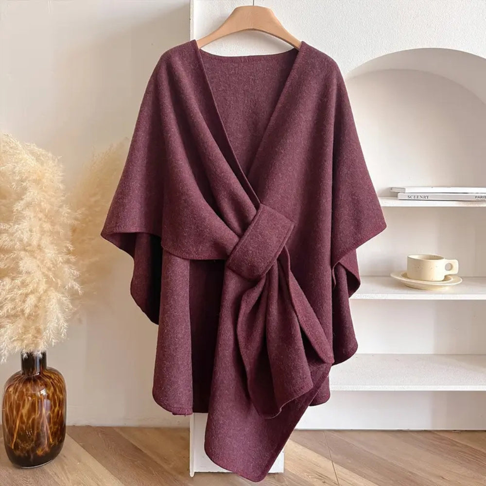 Dames Omslagmantel | Zachte elegantie en comfort in één beweging