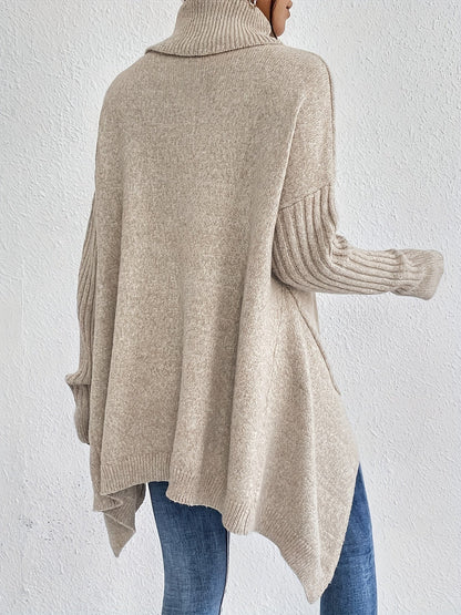 Dames Coltrui | Oversized pasvorm met turtleneck