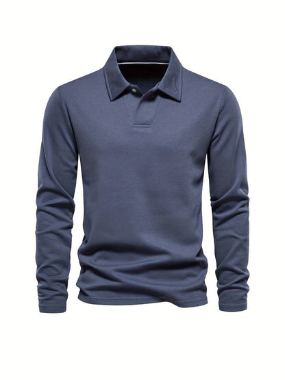 Heren Lange Mouwen Polo | Klassiek comfort met moderne uitstraling