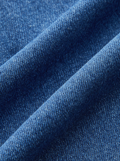 Mara – Denim maxi-jurk met elegante flair
