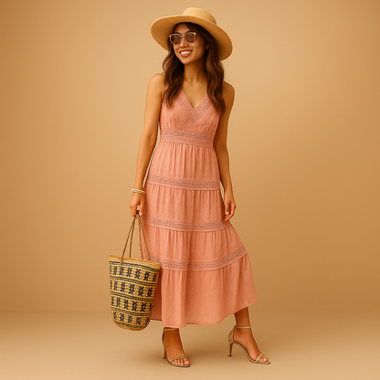 Nova – Dames boho zomerjurk met Ibiza spirit