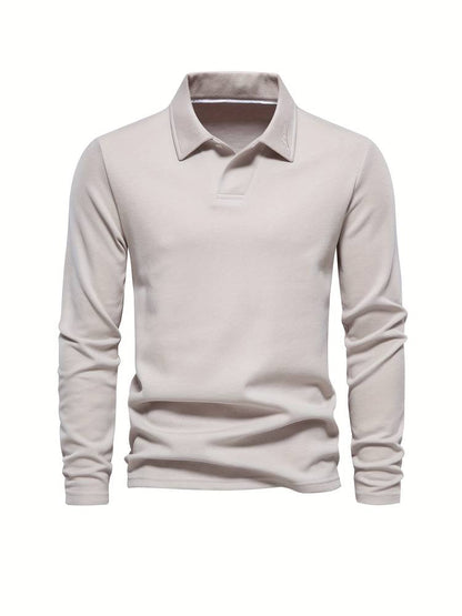 Heren Lange Mouwen Polo | Klassiek comfort met moderne uitstraling
