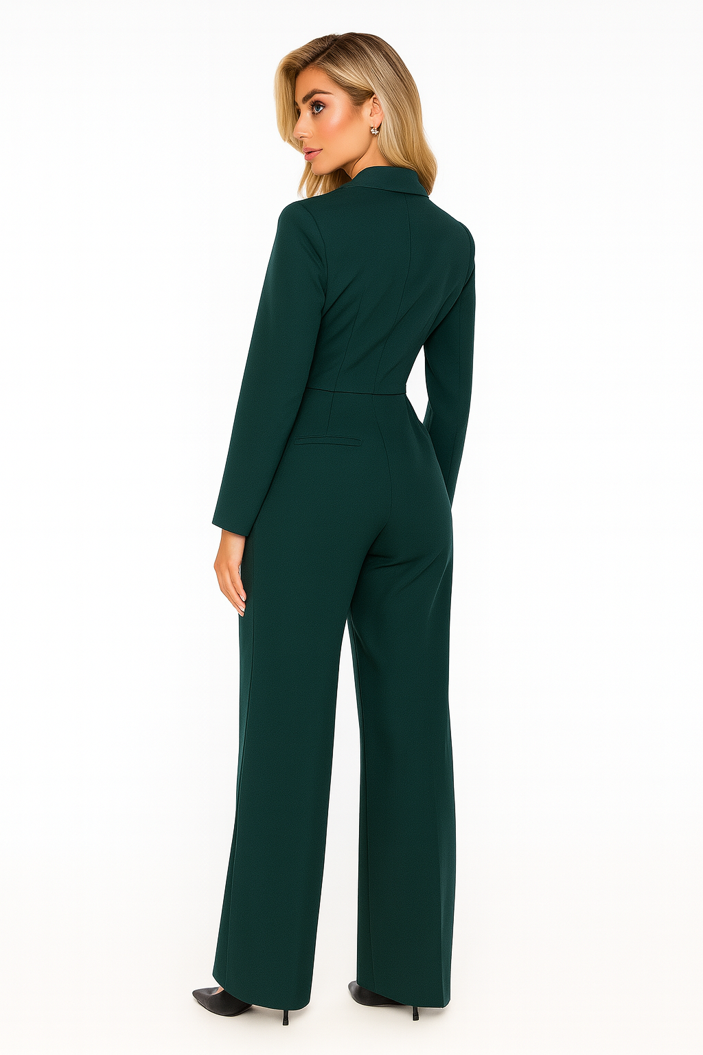 Dames Jumpsuit met Lange Mouwen | Elegantie en comfort voor elke gelegenheid