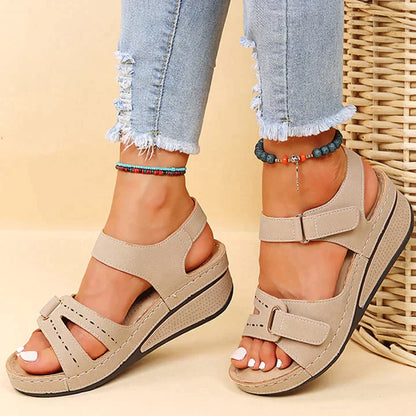 Dames Sandalen met Sleehak | Comfort en stijl voor elke dag
