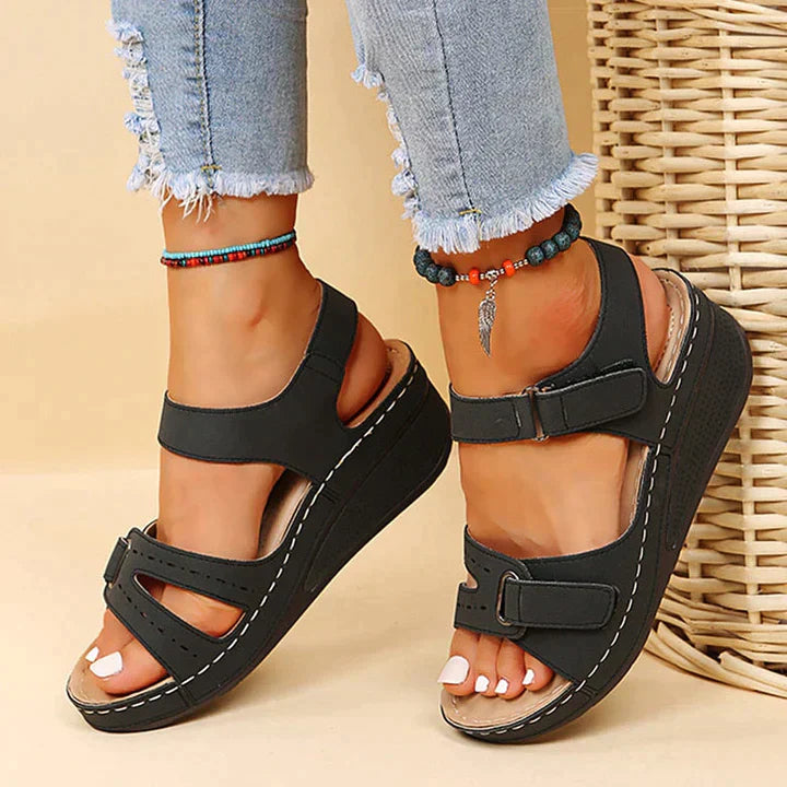 Dames Sandalen met Sleehak | Comfort en stijl voor elke dag