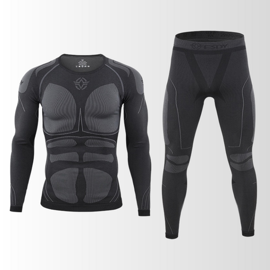 Thermo Kledingset Heren | Warm, ademend en naadloos