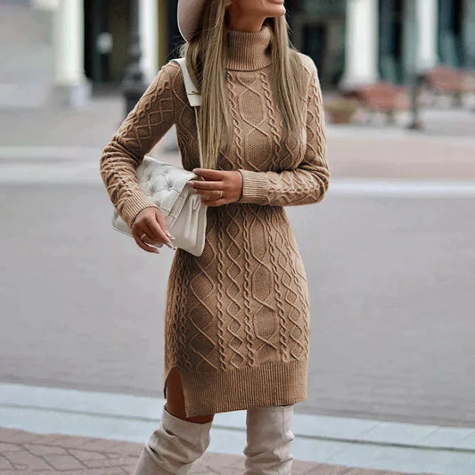 Elira – Dames jurk met tijdloze warmte en stijl