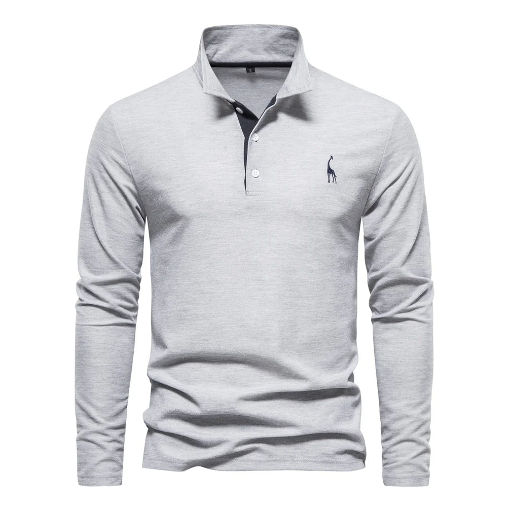 Lange Mouwen Polo Heren | Tijdloze stijl en moeiteloos comfort
