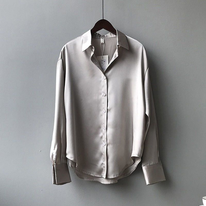 Dames Satijnen Blouse | Elegant, verfijnd en tijdloos stijlvol