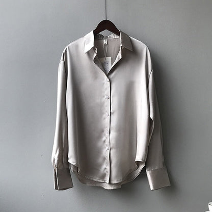 Dames Satijnen Blouse | Elegant, verfijnd en tijdloos stijlvol