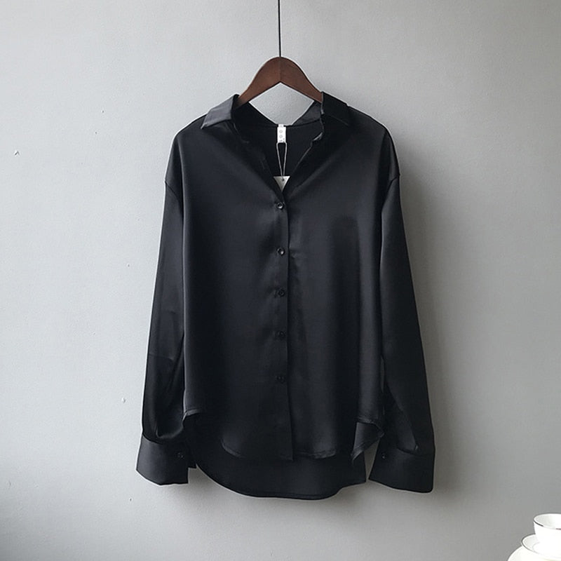 Dames Satijnen Blouse | Elegant, verfijnd en tijdloos stijlvol