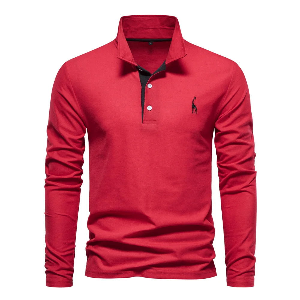 Lange Mouwen Polo Heren | Tijdloze stijl en moeiteloos comfort
