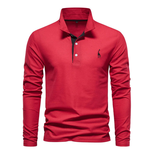 Lange Mouwen Polo Heren | Tijdloze stijl en moeiteloos comfort