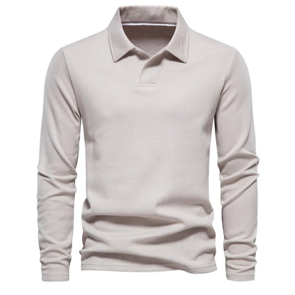 Heren Poloshirt met Lange Mouwen | Tijdloze klasse voor elke gelegenheid