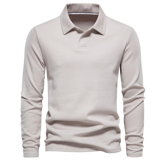 Heren Poloshirt met Lange Mouwen | Tijdloze klasse voor elke gelegenheid