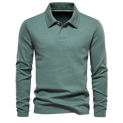 Heren Poloshirt met Lange Mouwen | Tijdloze klasse voor elke gelegenheid
