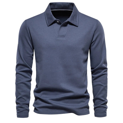 Heren Poloshirt met Lange Mouwen | Tijdloze klasse voor elke gelegenheid