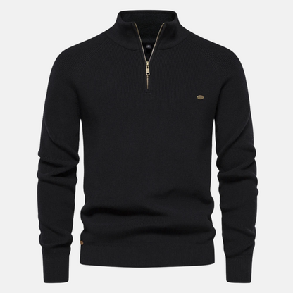 Heren Sweater met Half-Zip | Comfortabel, stijlvol en ideaal voor koelere dagen