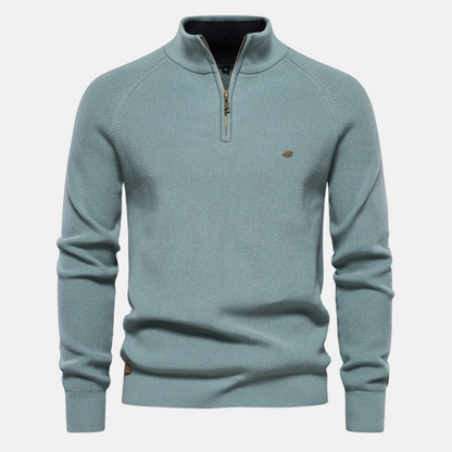 Heren Sweater met Half-Zip | Comfortabel, stijlvol en ideaal voor koelere dagen