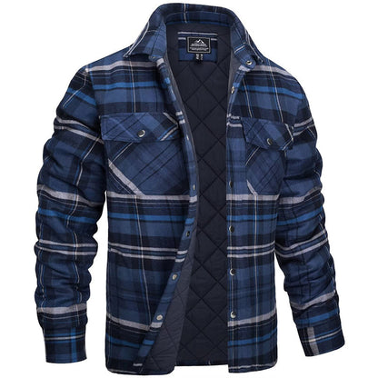 Heren Overshirt met Ruitpatroon | Warm, stoer en perfect voor koude dagen