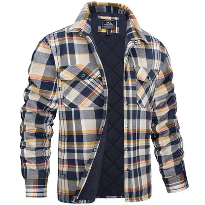 Heren Overshirt met Ruitpatroon | Warm, stoer en perfect voor koude dagen