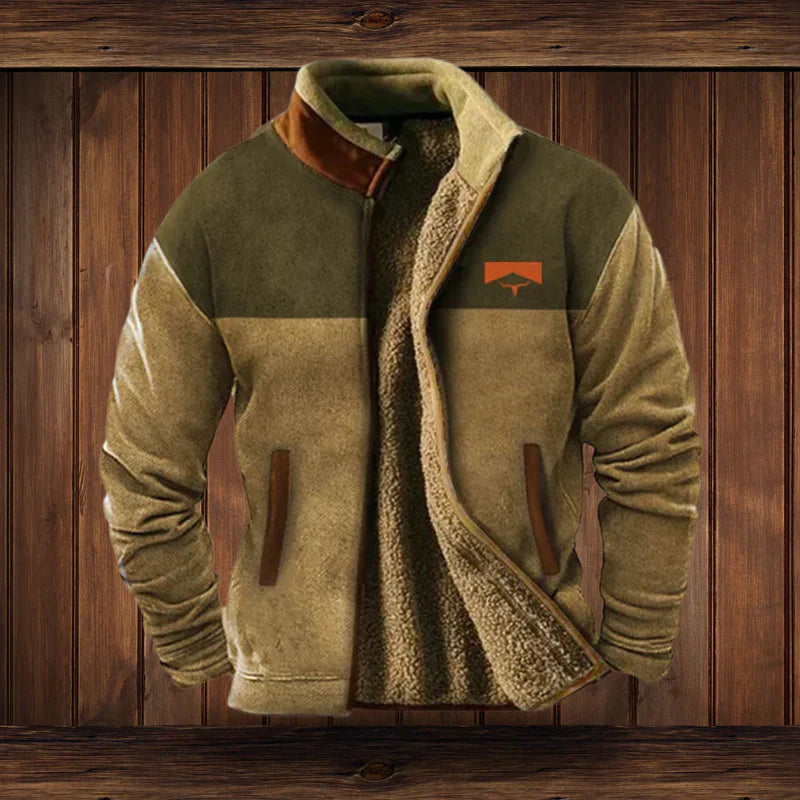 Heren Teddy Vest met Rits | Warmte en stijl voor koude dagen