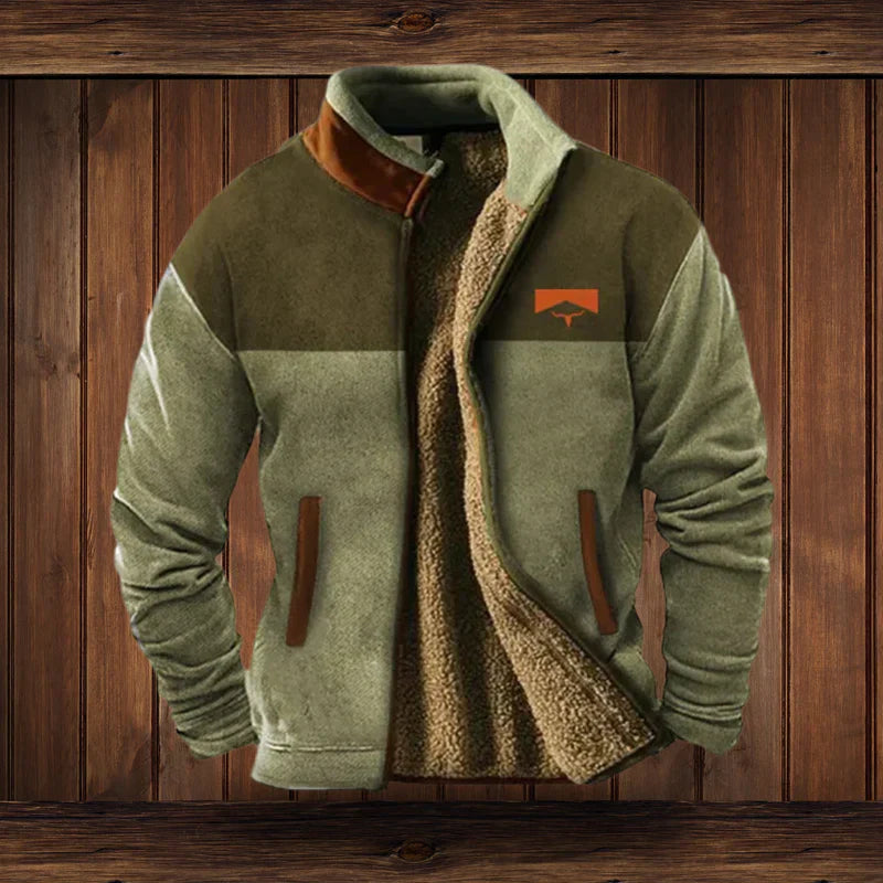 Heren Teddy Vest met Rits | Warmte en stijl voor koude dagen
