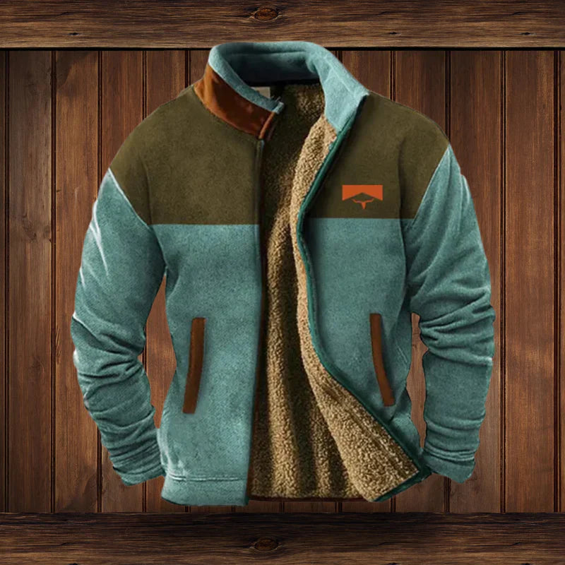 Heren Teddy Vest met Rits | Warmte en stijl voor koude dagen
