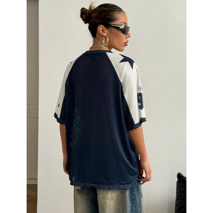 Dames Oversized Jersey Top | Trendy streetwear voor elke dag