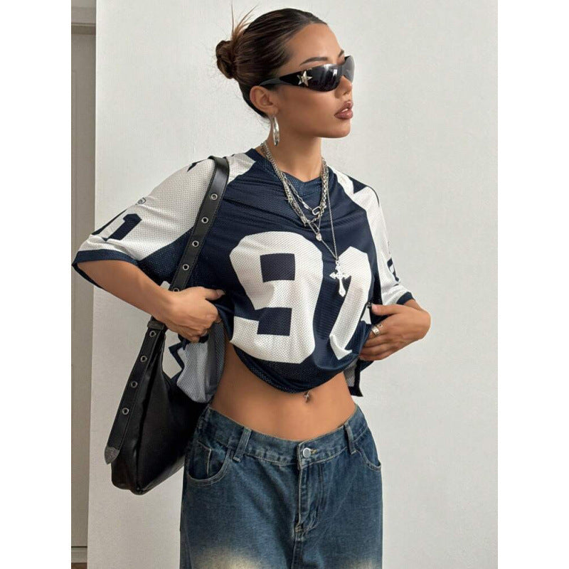 Dames Oversized Jersey Top | Trendy streetwear voor elke dag