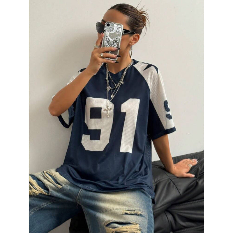 Dames Oversized Jersey Top | Trendy streetwear voor elke dag