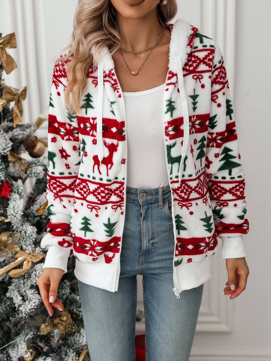 Dames Kerst Hoodie | Warm, feestelijk en helemaal in de sfeer