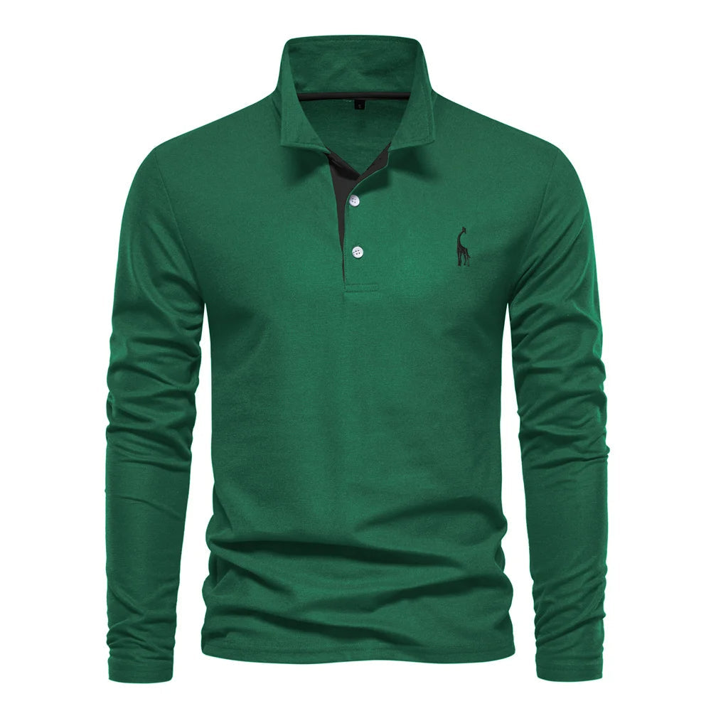 Lange Mouwen Polo Heren | Tijdloze stijl en moeiteloos comfort